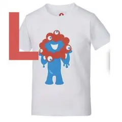 Lサイズ　大阪万博2025 Ｔシャツ ミャクミャク 01 ホワイト