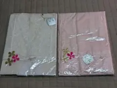 さんび肌着 襦袢 白 ピンク 和装用下着 上下セット