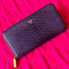 MCM パイソンレザー ウォレット 　日本直営店限定ミラスペシャル