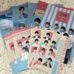 なにわ男子 ローソン クリアファイル・ノートセット