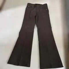 サムシング 茶系デニム