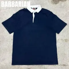 ＊8605 BARBARIAN バーバリアン　ラガーシャツ　ポロシャツのサムネイル