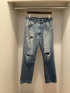 90s levis 501 グランジ ダメージ デニム レース リペア w29 - メルカリ