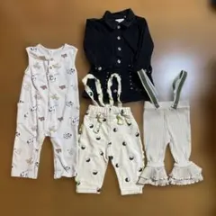 [h&m zara &mignon] 80cm ロンパースセット