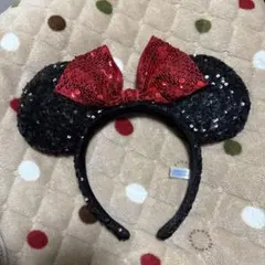 ミニーマウス スパンコールカチューシャ