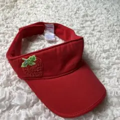 GYMBOREE ストロベリーサンバイザー 54〜57㎝のサムネイル
