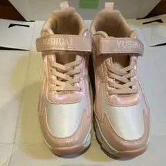 yushuai ピンク　ローラーシューズ　22.5cm