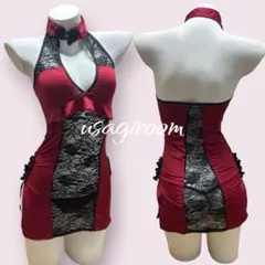 【値下げ中】セクシーランジェリー チャイナ風 ベビードール ナイトウエア