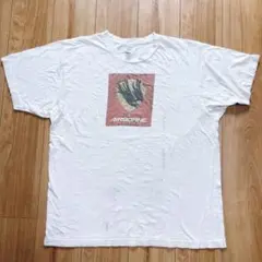 2606-21 アンビル 半袖Tシャツ クルーネック XL 白 綿 普段着のサムネイル