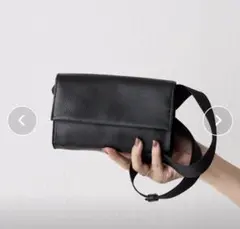 ❤️ ear PAPILLONNER ミニワイドテープショルダーバッグ 本革　❤️