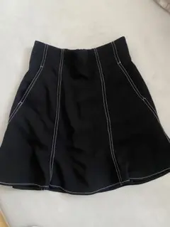 スナイデルSNIDEL ヘムフレアミニスカート スカパン