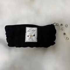 PEANUTS Snoopy ブラックポーチ