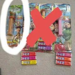 トイ・ストーリー PEZディスペンサー 4個セット