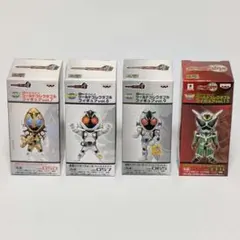 【未開封】ワールドコレクタブルフィギュア 仮面ライダーシリーズ 4体