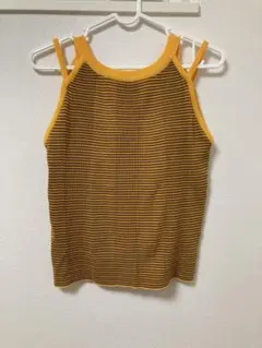 LOWRYS FARM ニットタンクトップ カップ付きのサムネイル