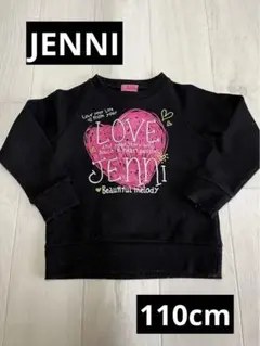 【オシャレ】Jenni 110cm 長袖 トレーナー 秋物 女の子のサムネイル