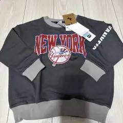 新品　MLB マーキーズ　トレーナー　110cm