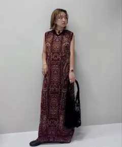 アメリ 2WAY FLOWER LAYERED SHEER DRESS - メルカリ