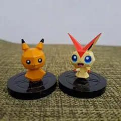ポケモンスクランブルU NFC ピカチュウ シークレット）＆ ビクティニ ポケモンスクランブルU NFC ピカチュウ シークレット）＆ ビクティニ