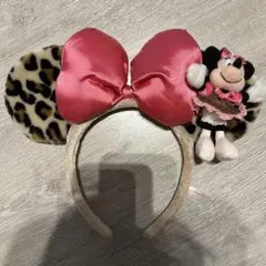 ディズニー ヒョウ柄 カチューシャ