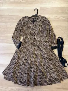 【美品】Karl Park Lane 花柄ワンピース 9号