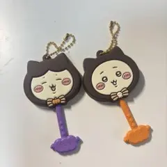 【美品中古品】ロリポップチョコチャーム みんなで黒猫 ちいかわ&ハチワレセット