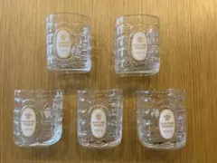 SUNTORY WHISKY 角型グラス 5個セット