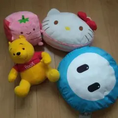 ウィニー・ザ・プー・ハローキティ・ぬいぐるみセット