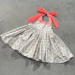 MARL MARL マールマール　エプロン　ベビー　花柄