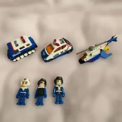 【トミカ】警察車両 ミニカーセット＋ 3体付き
