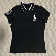 90s Polo Ralph Lauren 黒ポロシャツ archive y2k - メルカリ