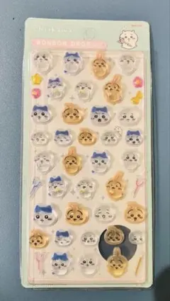 ボンボンドロップシール　ちいかわ