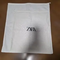 ZARA キャンバスショッパー ホワイト