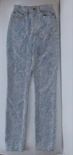 新品未使用正規品MARCJACOBSマークジェイコブスラインストーンデニムパンツ