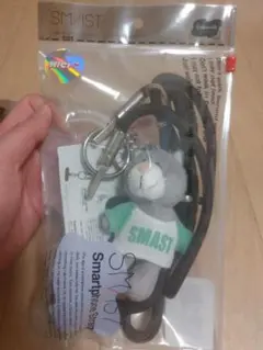 NICI × SMAST Mobile Strap / グレーキャット