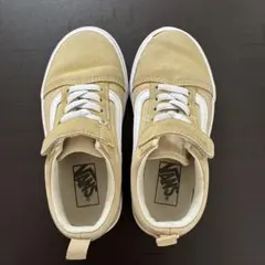 VANS ベージュ スニーカー 18センチ