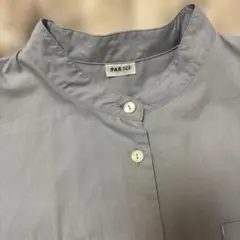 PARICI 半袖シャツ ワンピースL ライトブルー　ビッグサイズのサムネイル