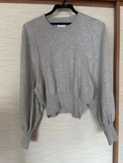 【green label relaxing】パフスリーブプルオーバーニット