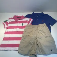 Polo by Ralph Lauren ポロシャツとショートパンツセット