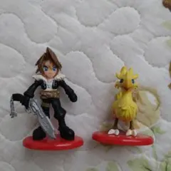 Final Fantasy VIII スコール チョコボ ミニフィギュア　セット