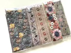インド刺繍リボン5本アソートセット