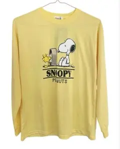 【未使用】　SNOOPY（スヌーピー）　長袖Tシャツ　PEANUTS サイズM