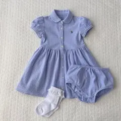 ラルフローレン　ワンピース パンツ　靴下　セット　18M 85 姉妹　双子