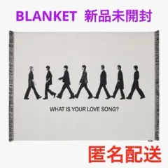 BTS BLANKET WHAT IS YOUR LOVE SONG busan - メルカリ