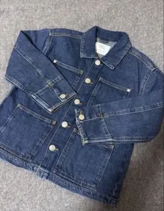 【美品】ZARA TIMELESZシリーズ　デニムジャケット 116cm