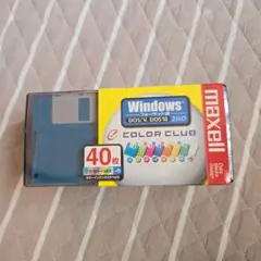 【maxell】3.5型FD MFHD18CC.40P