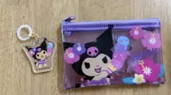 クロミ マスコット、ポーチ 、アクリルキーホルダーセット♡ クロミ ミニポーチ アクリルキーホルダー セット - メルカリ