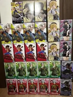 【新品未開封】ブリーチ　ワンピース　まどマギ　シャア　フィギュア　28点まとめ
