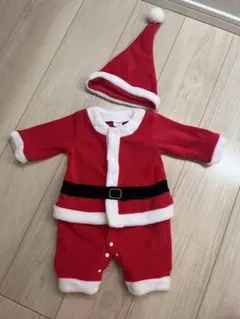 サンタロンパース 0-3M クリスマス
