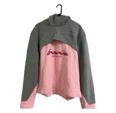 huni gimik hoodie pink